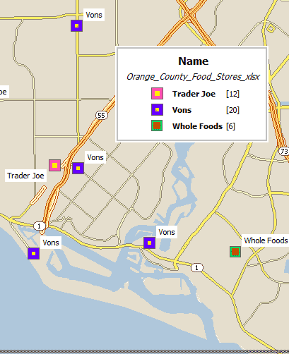 Stores classified by chain