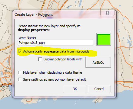 Summarizing from MicroGrids (highlighted in yellow)