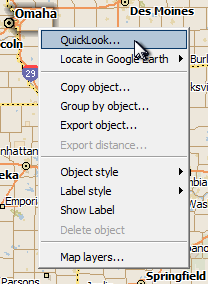 Context Menu: Quicklook