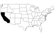 US map, showing states