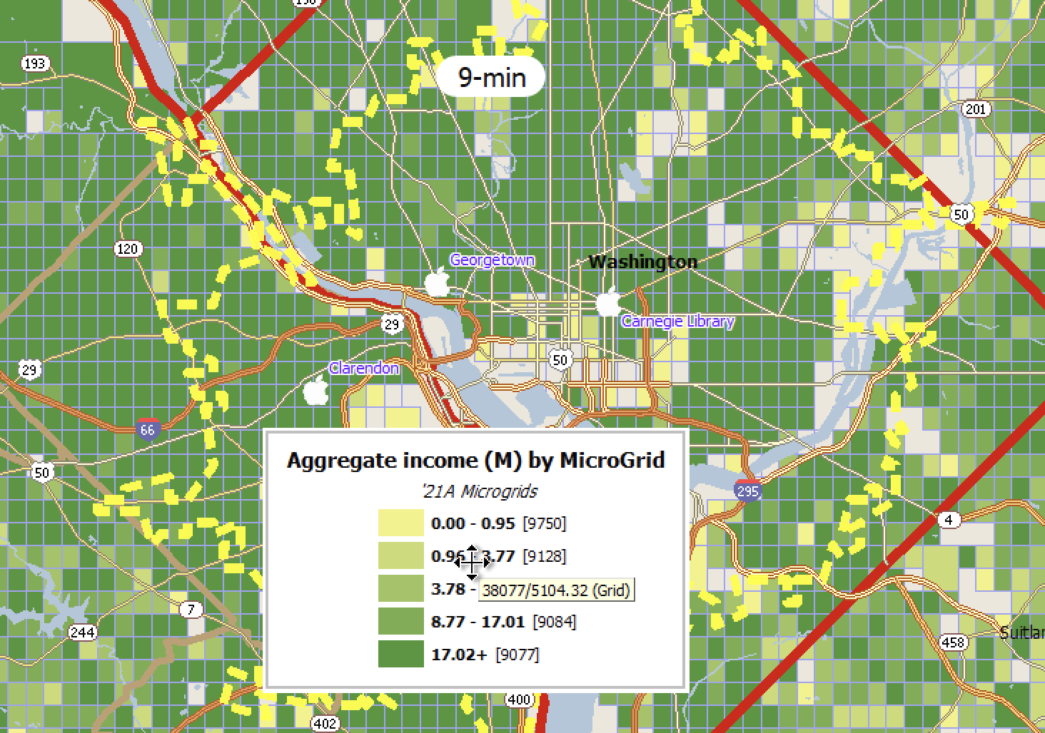 Aggregate income on Microgrids